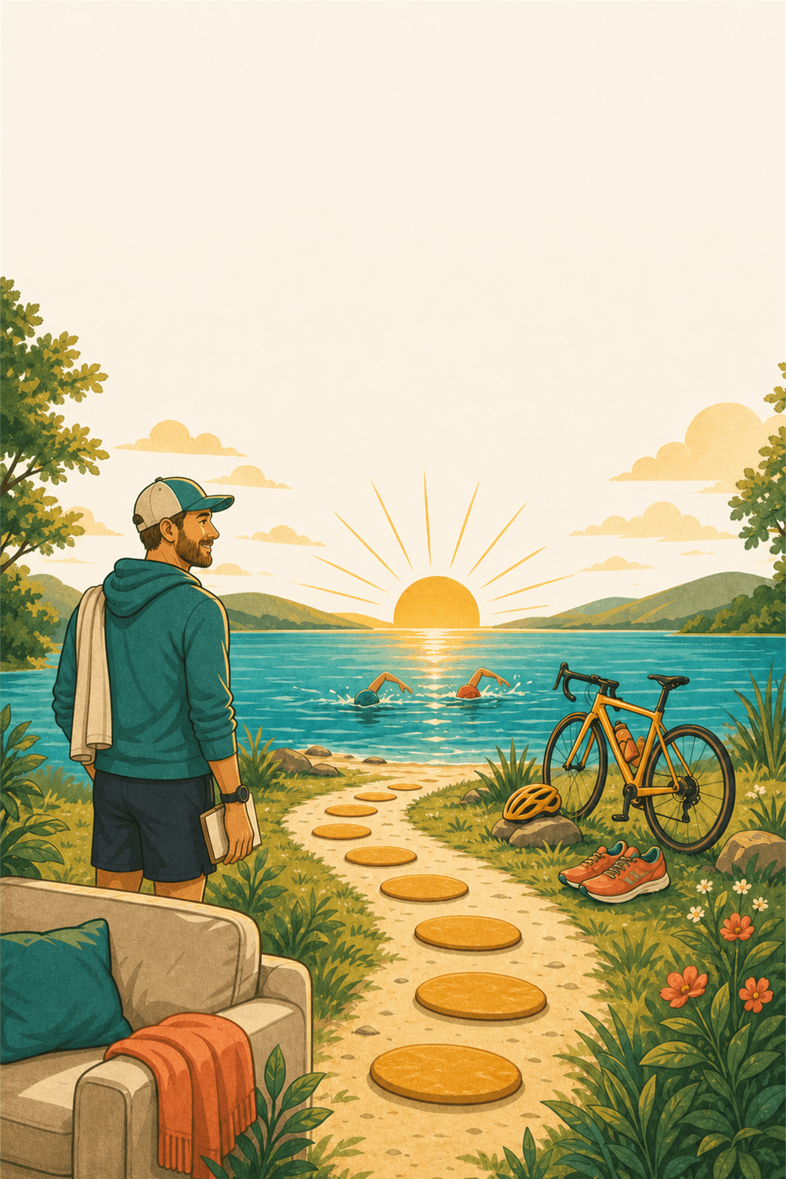Illustration: ¿Necesito pedales clipless para un triatlón?