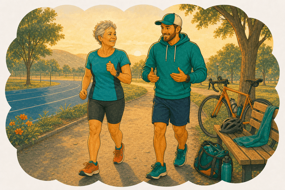 Illustration: Est-ce qu'à 50 ans c'est trop tard pour se mettre au triathlon ?