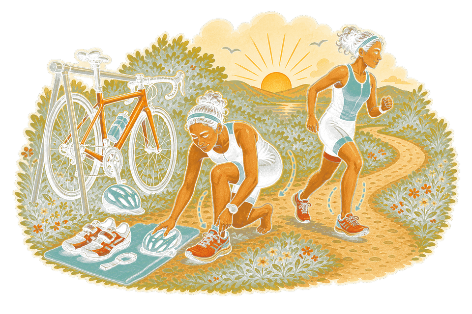 Illustration for The Fourth Discipline: Brick Workouts and Transitions