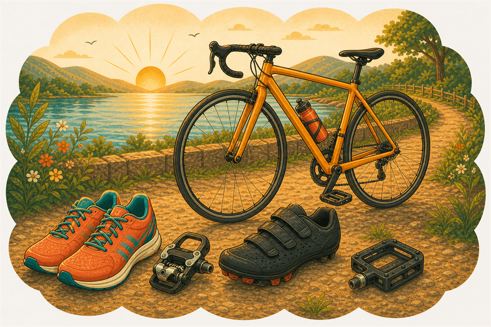 Illustration: Ai-je besoin de pédales automatiques pour un triathlon ?