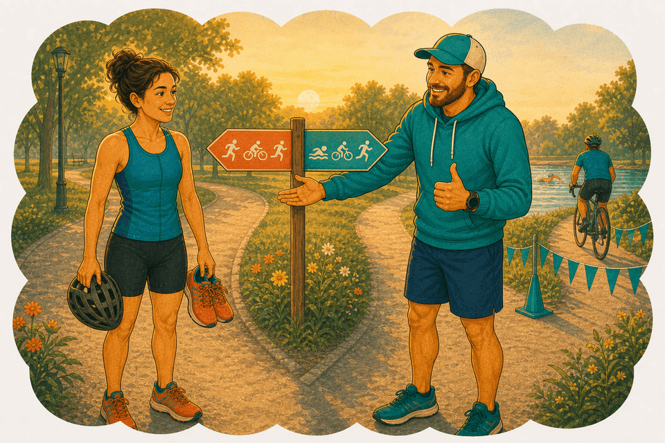 Illustration: Duathlon vs triathlon : une façon de commencer sans nager ?