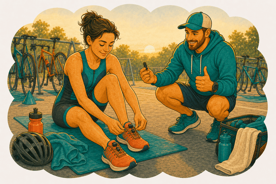 Illustration: Les lacets élastiques valent-ils le coup pour le triathlon ?