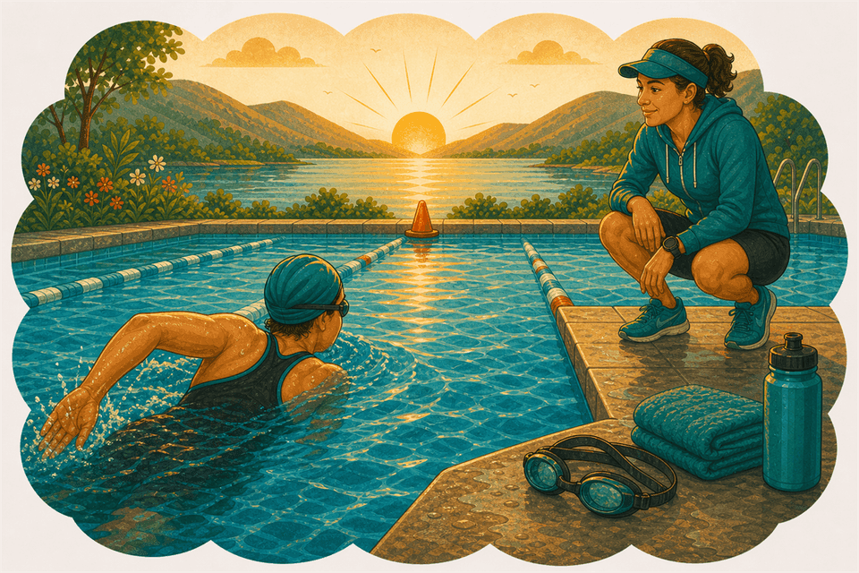Illustration for Sighting Drills You Can Practice in a Pool