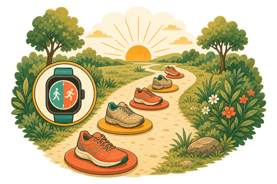 Illustration for Learning to Run From Zero, Without Getting Hurt