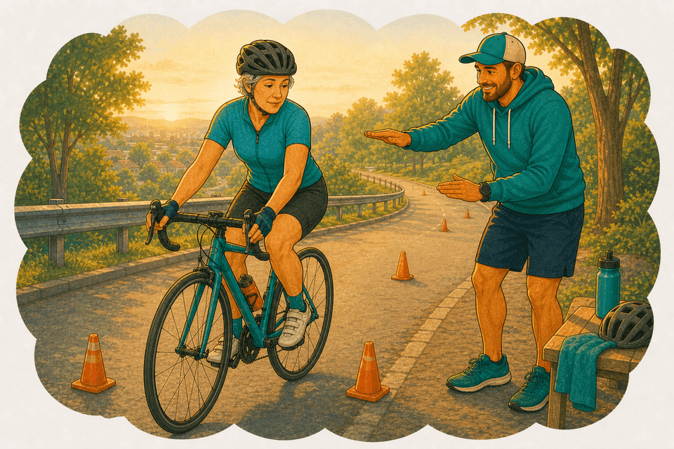 Illustration: Comment arrêter d'avoir peur de descendre à vélo ?
