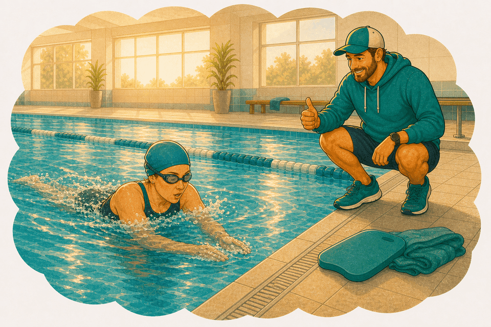 Illustration: Puis-je faire la partie natation du triathlon uniquement en brasse ?