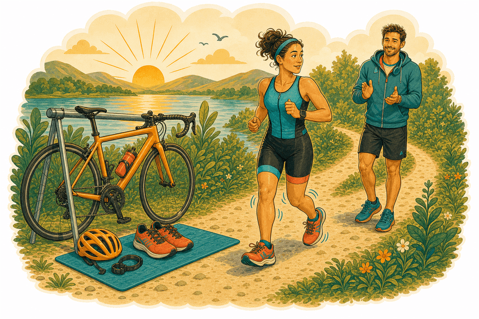 Illustration: Qu'est-ce qu'un brick en triathlon ?